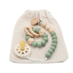 Dummy Clip & Teether Toy Set