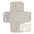 Nappy Clutch - Stone Gingham