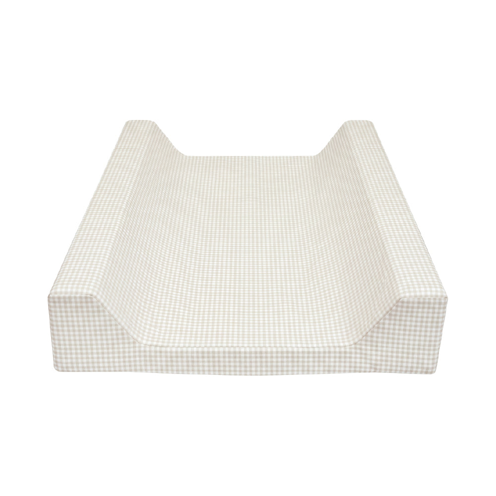 Changing Mat Set - Pearl Micro Gingham