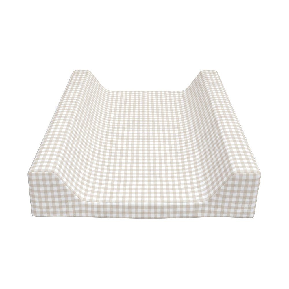 Changing Mat Set - Stone Gingham