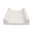 Changing Mat Set - Stone Gingham