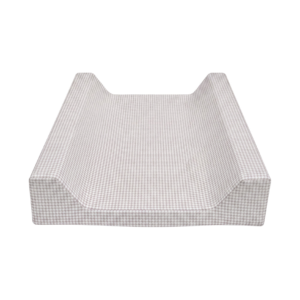 Changing Mat Set - Taupe Houndstooth