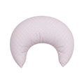 Crescent Nursing Cushion - Pink Houndstooth