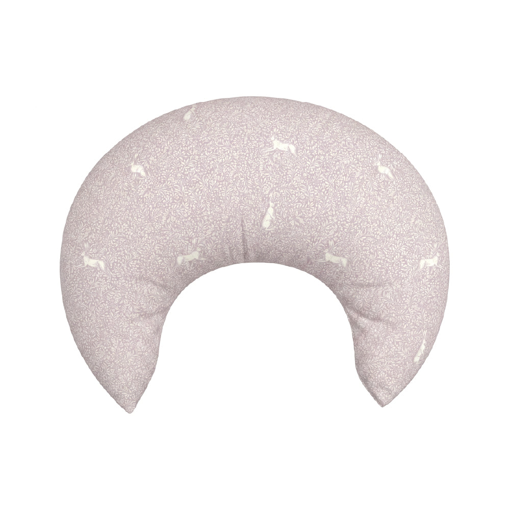 Crescent Nursing Cushion - Meadow Rabbit