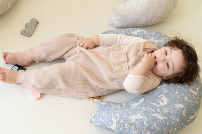 The Playful Fox Crescent Nursing Cushion