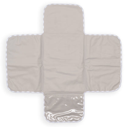 Nappy Clutch - Stone Gingham