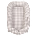 Ash Brown Gingham Lounging Pod Ava & Bear