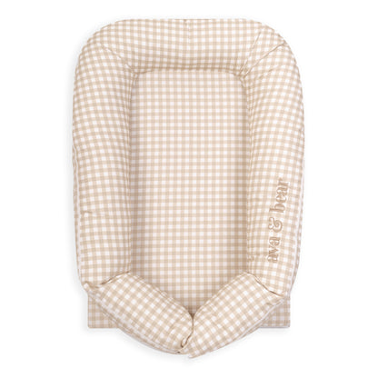 Butter Gingham Lounging Pod