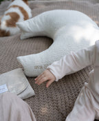 Crescent Nursing Cushion - Boucle