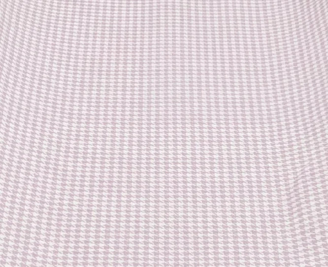Pink Houndstooth
